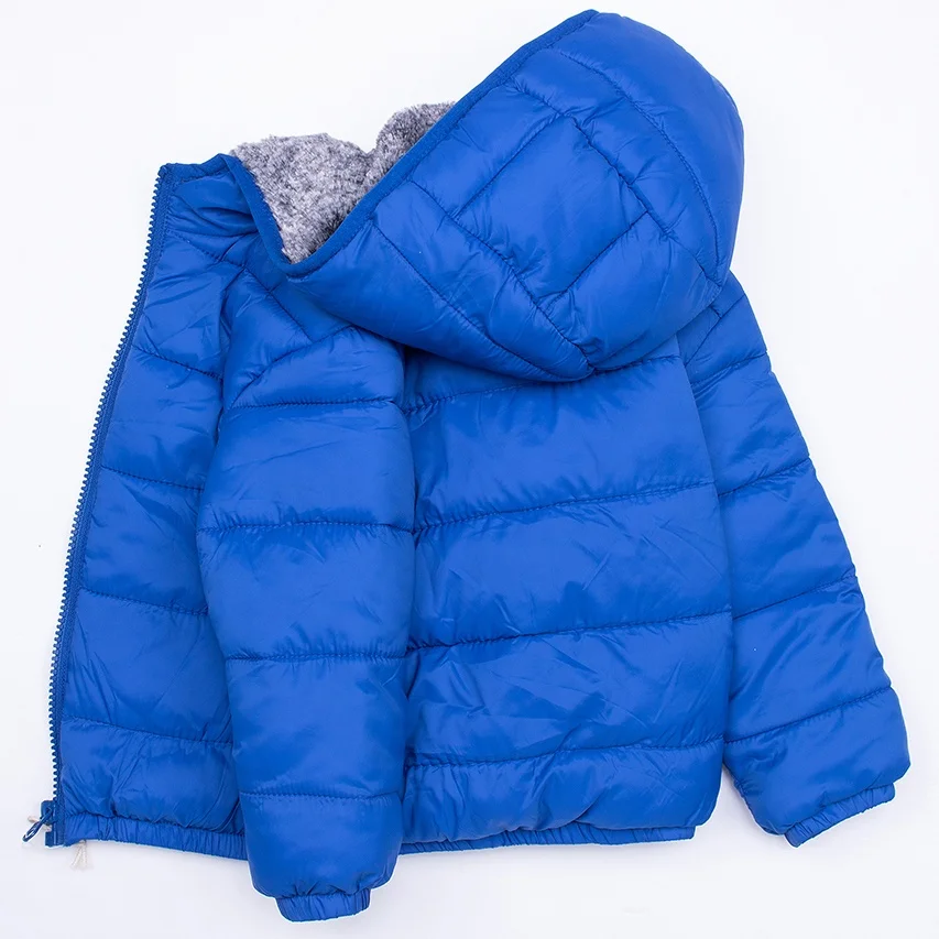 
Winter Outdoor Softshell Hooded Fur Lined Padded Kids Jackets Coats Kids Winter Jacket 