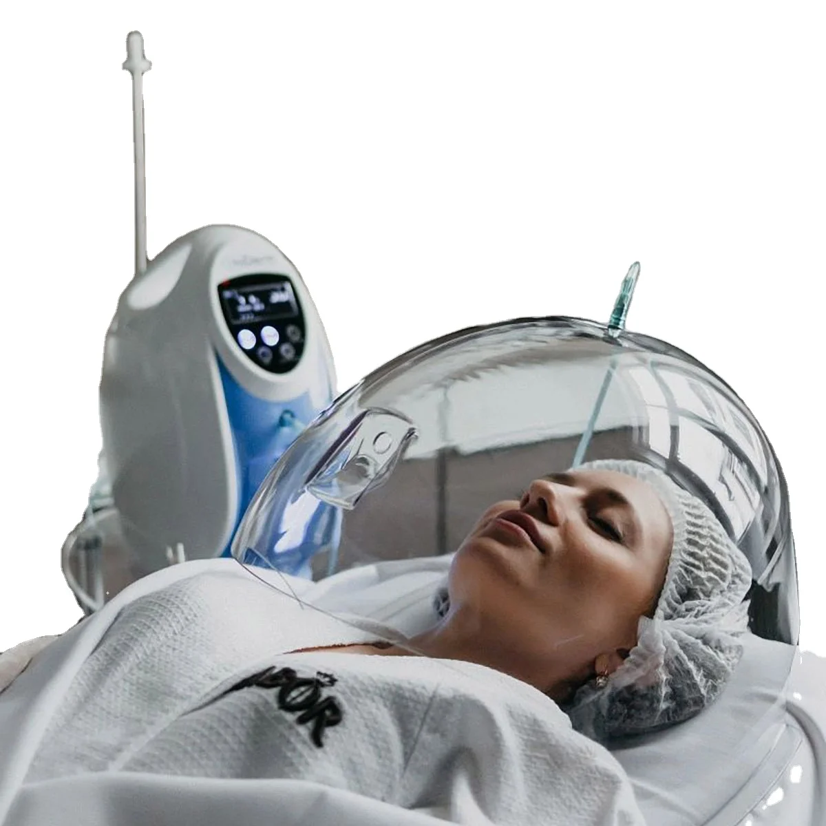Korea O2toDerm Oxygen Machine 5L Oxygen Concentrator O2toDerm Dome Facial Mask Therapy Oxygen Facial Machine
