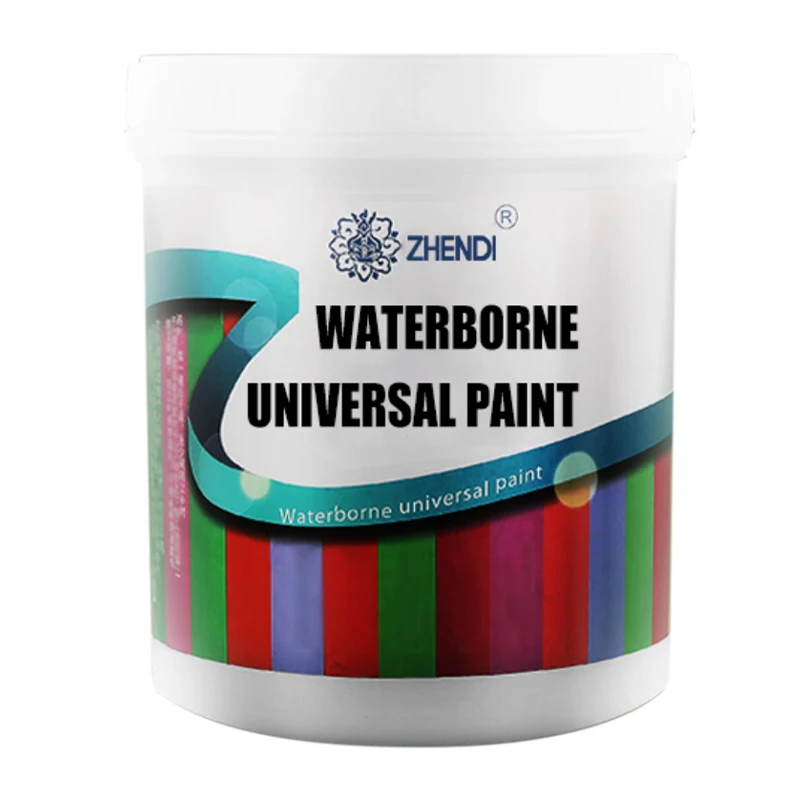 Waterborne general purpose antirust waterborne salt resistant baking paint