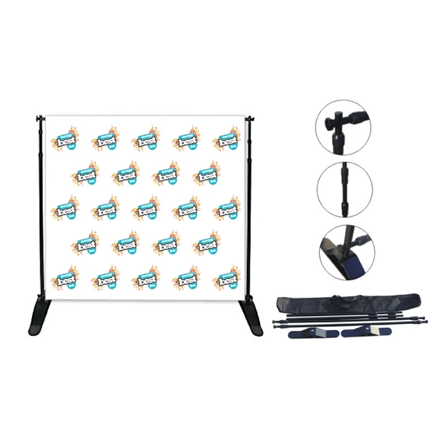 Магазин 2 3x2 3 м портативный рекламный Регулируемый step Telescopic x banner Backdrop