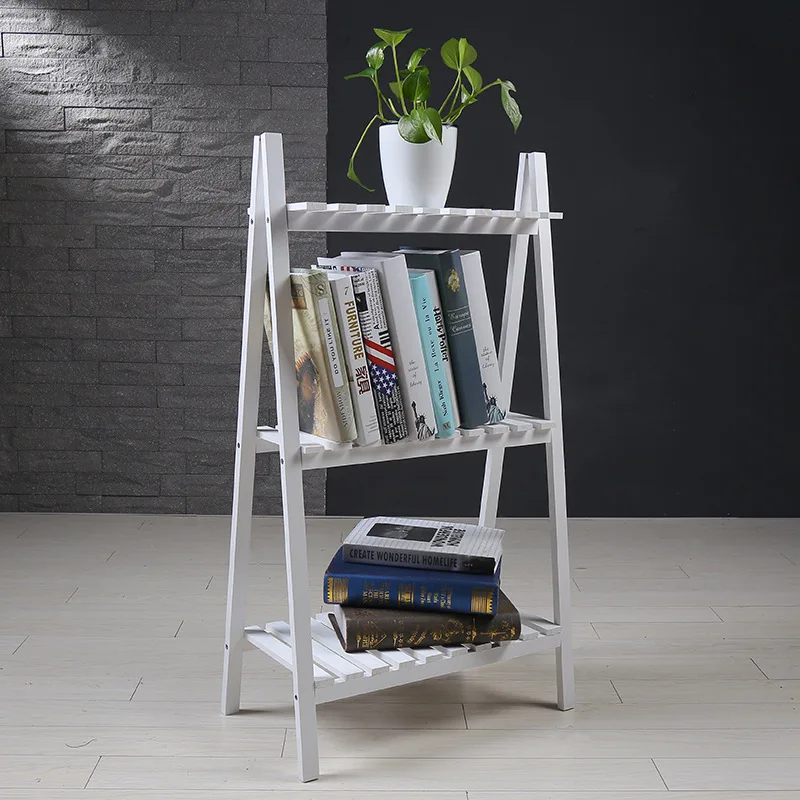 3-ярусная деревянная стойка для цветов