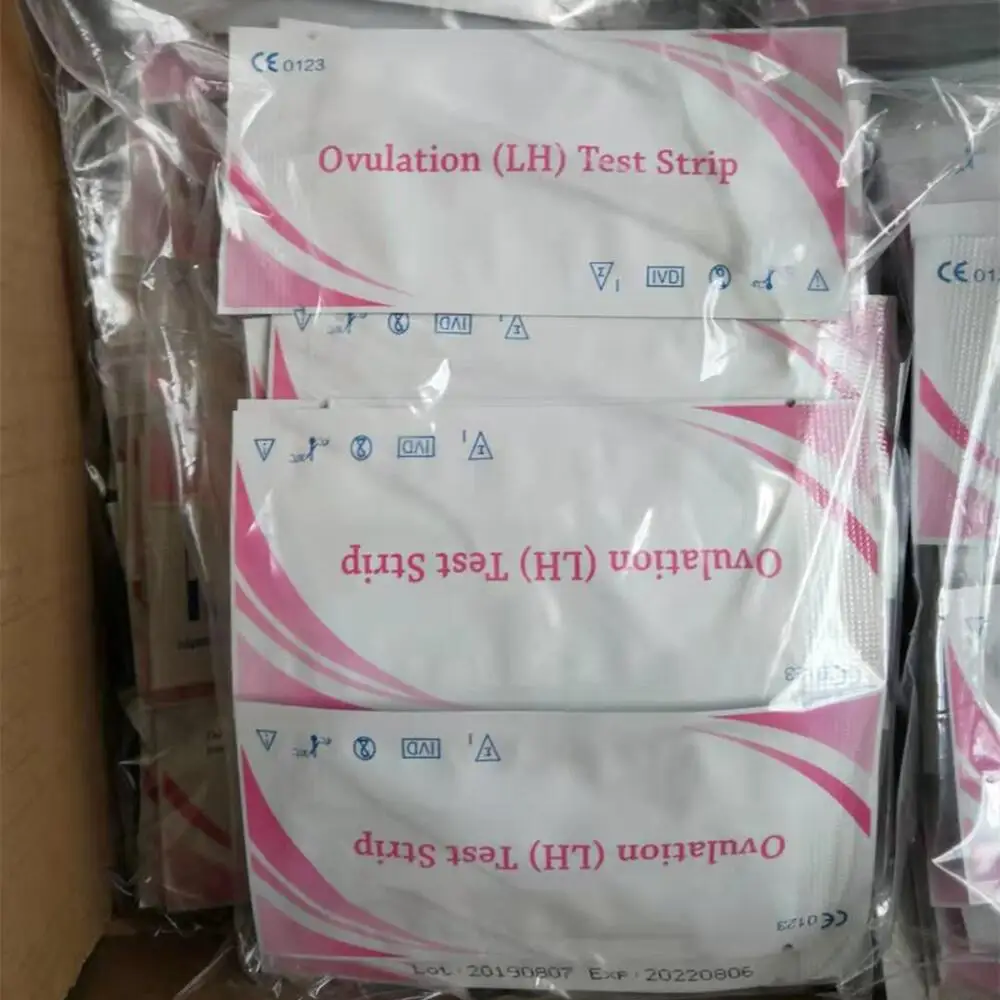 Hot Selling Testing Ovulation Predictor Fertility Test Kit LH Ovulation Test Strip