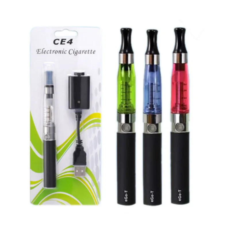 2019 Evergreentech E Cigarette Vape Pen Slim Kit CE4 Vape Battery With Ce4 Atomizer Kit In Stock Free Shipping