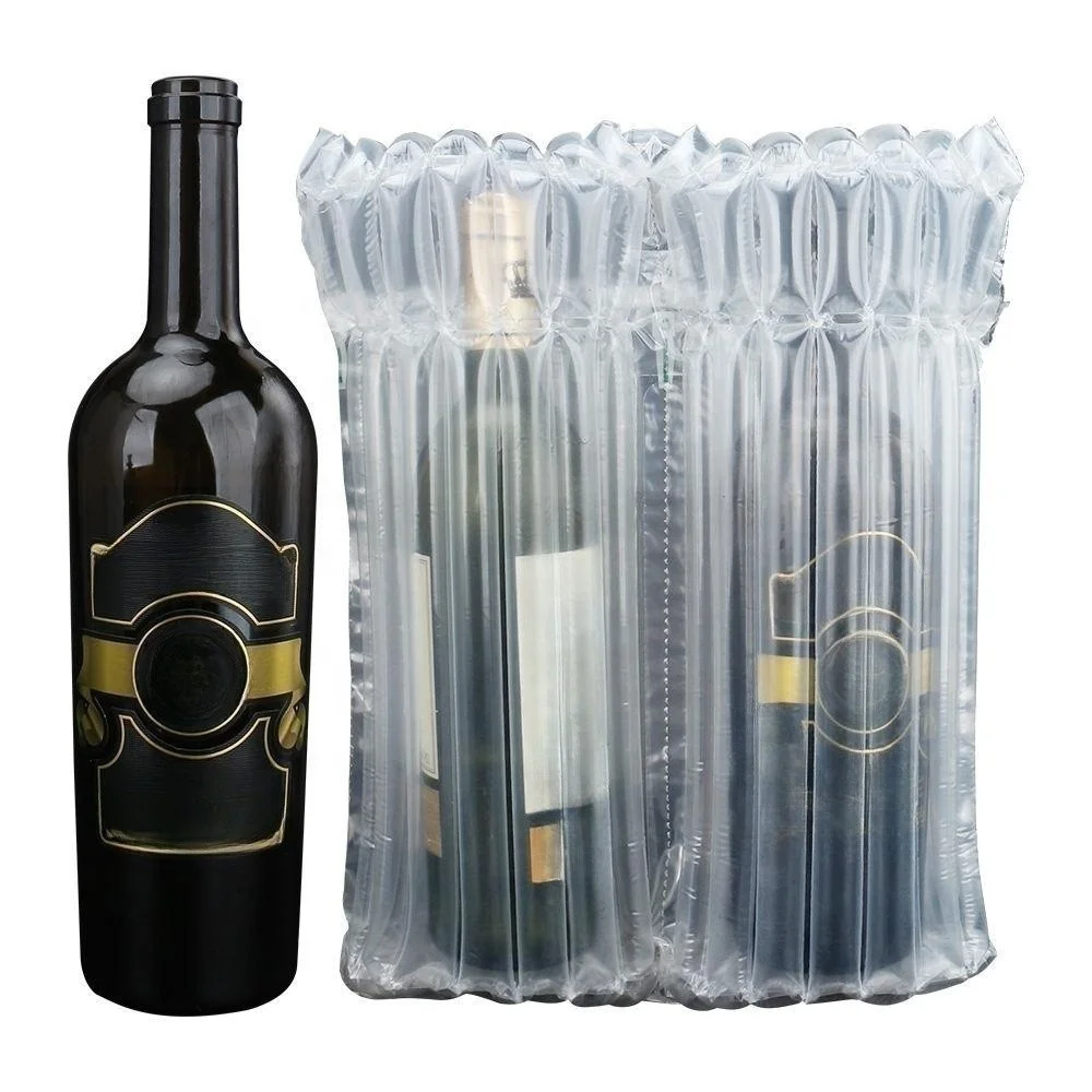 Protective Cushioning Waterproof Material Thickened Inflatable Air Column Bag For Bottle Packaging