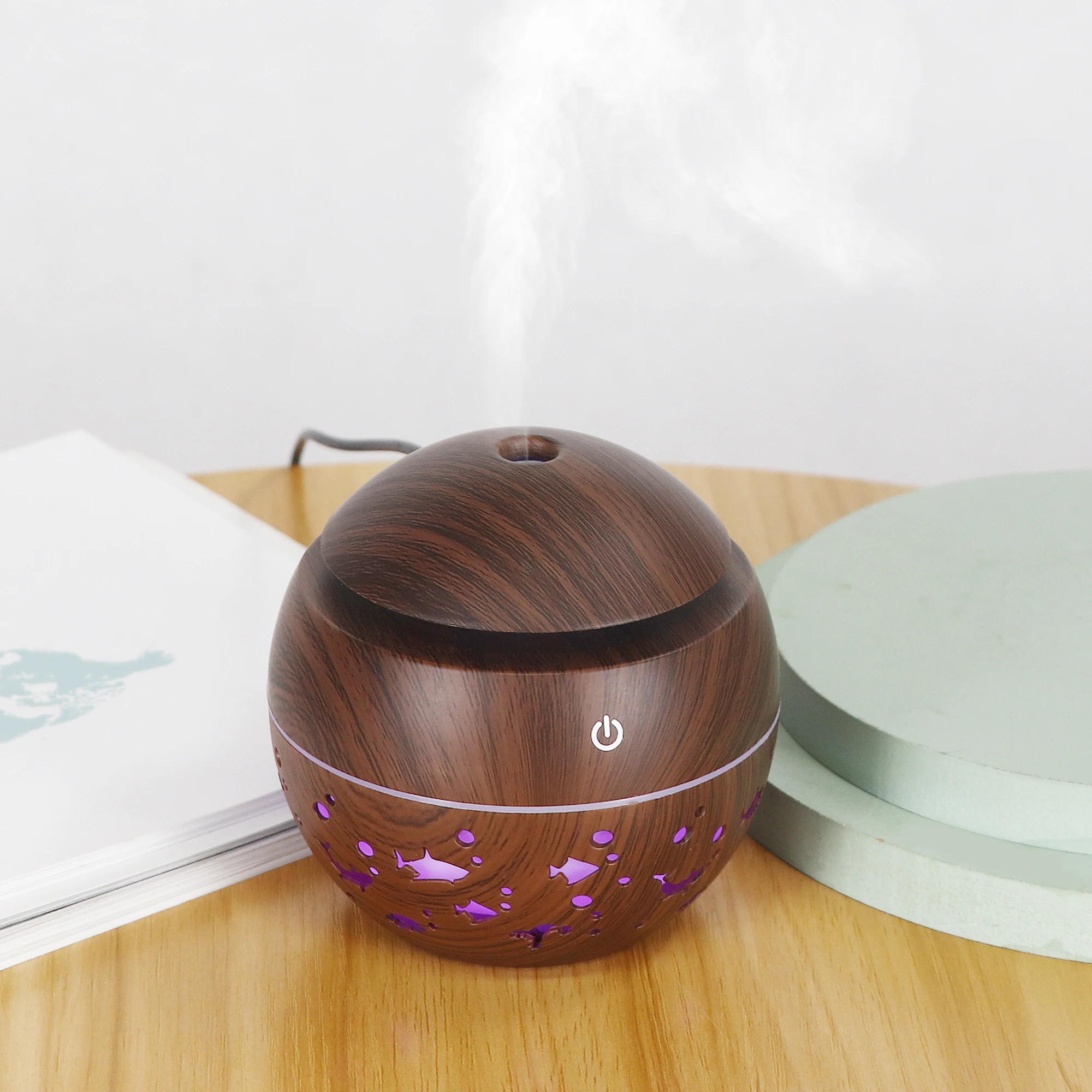 Car Diffuser Humidifier USB Diffusers Ultrasonic Cool Mist Humidifier for Vehicle Automobile