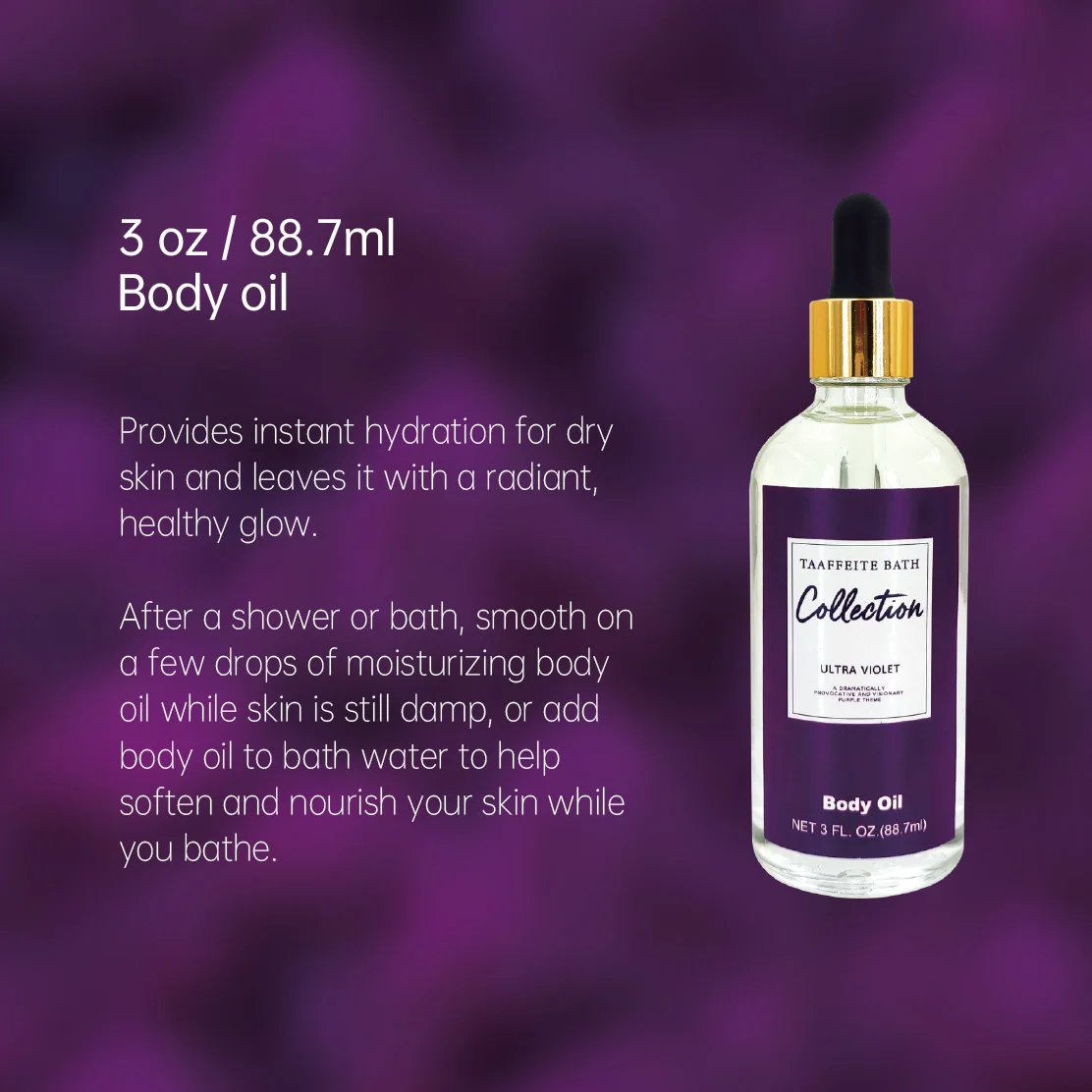 BBC 3oz shea butter body oil for skin glow body oil perfume