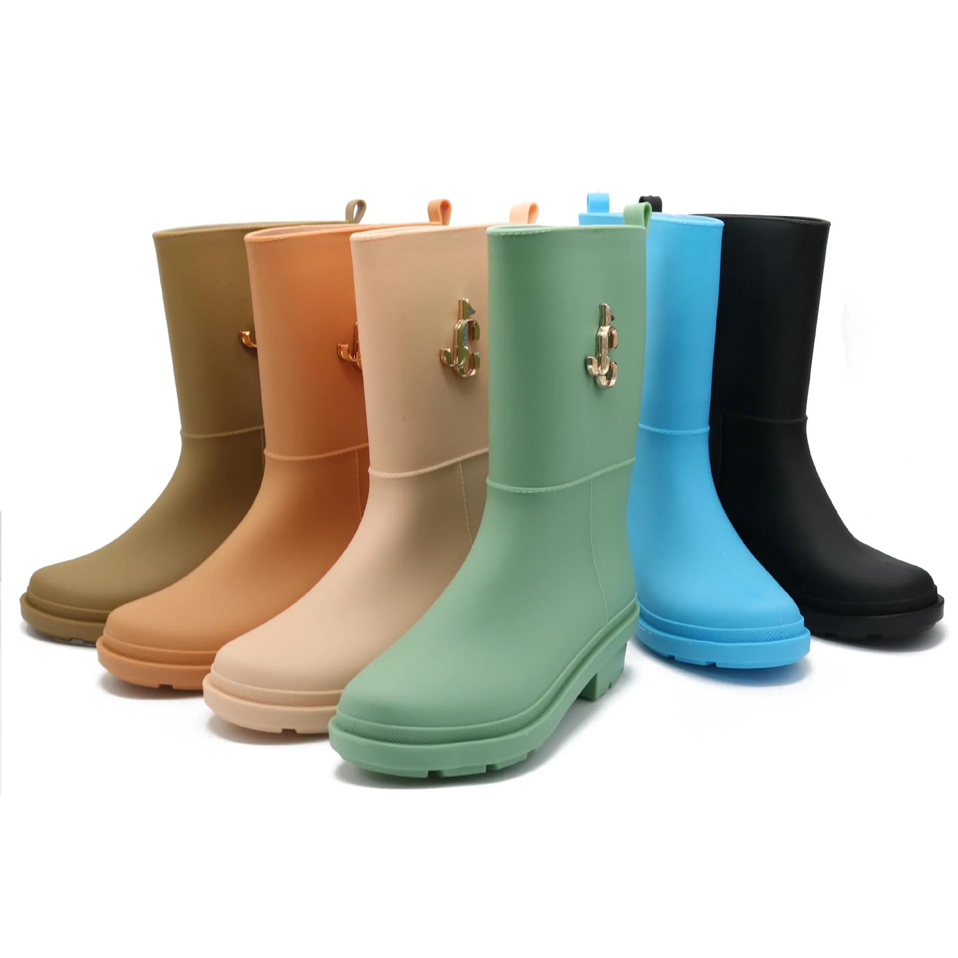 
Rain Boot Protect Elastic Ankle Waterproof Unisex Style 