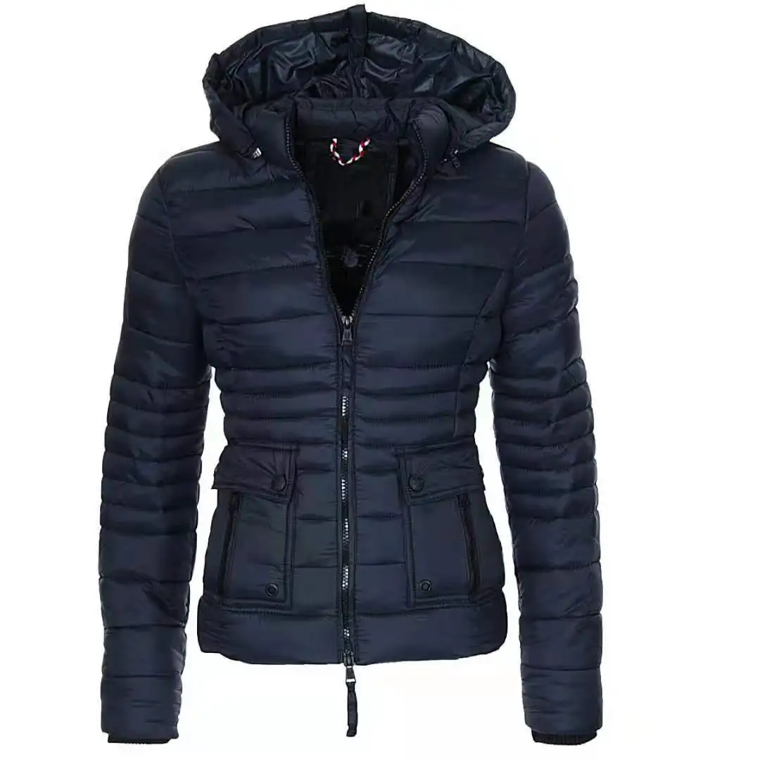 
Trendy OEM Women Padded Down Jackets Winter Women Coats 