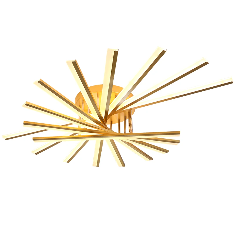 2024 Modern Simple Unique Creative Design Overhead Lighting Living Room Hotel Lamp Bedroom Chandelier Home Decoration