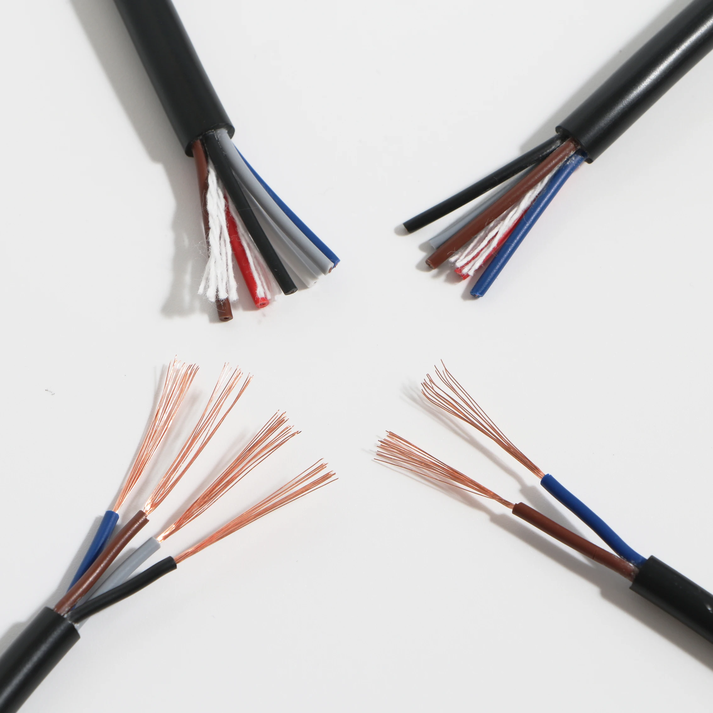 manufacture  VDE certificate in stock H05Z1Z1-F Flexible LSZH/LSZH Insulated Cable