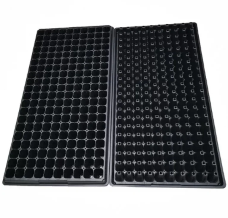 288 nursery cells Factory Direct Produced High Quality Plastic Nursery germination Trays PET Seedling Trays microgreen trays