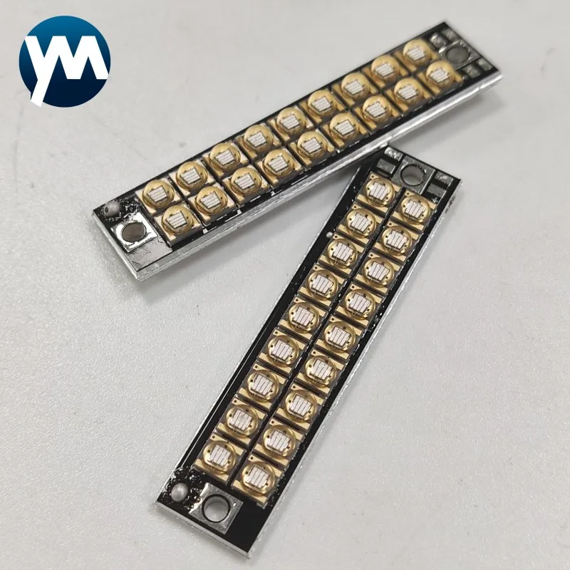 50W custom led sign UV LED 365nm Curing Module 3535 SMD 120 degree uv ink drying system
