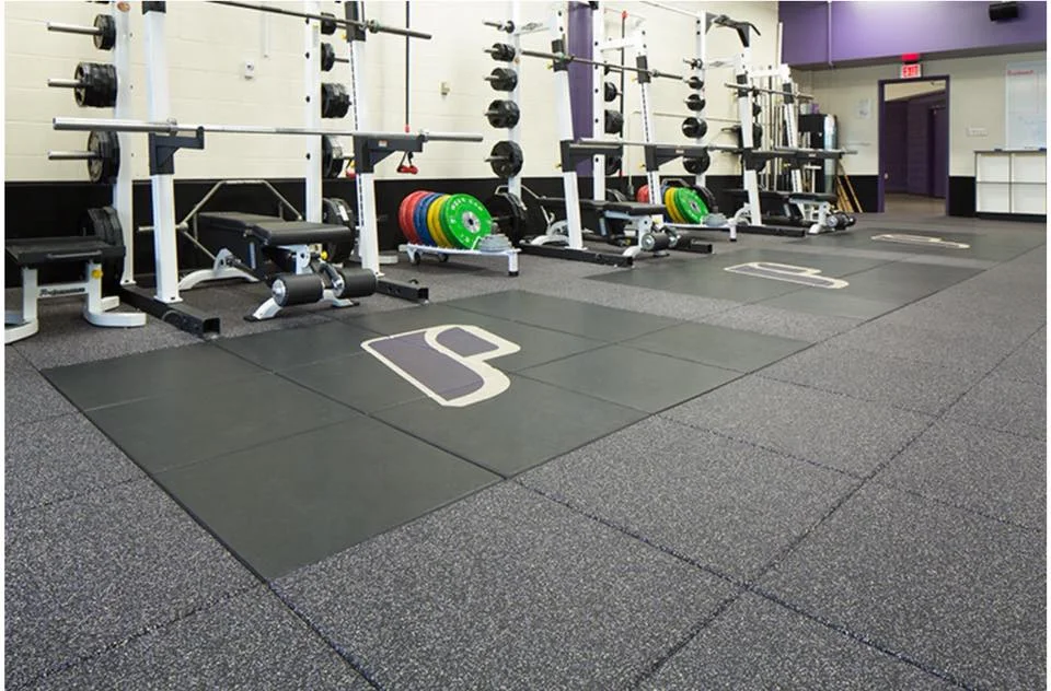 Best commercial interlocking weight lifting rubber gym flooring tiles