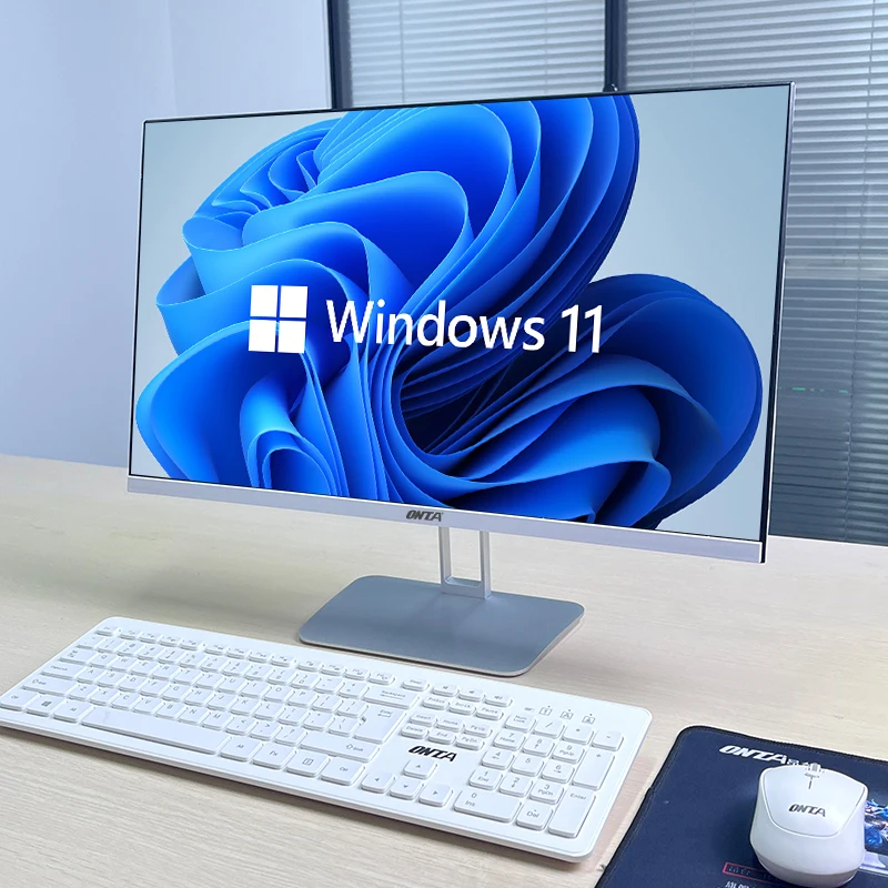 OEM/ODM оптовая продажа 19 22 24 27 32-дюймовый компьютер настраиваемый i3i5i7i9 конфигурация настольный ПК все в одном