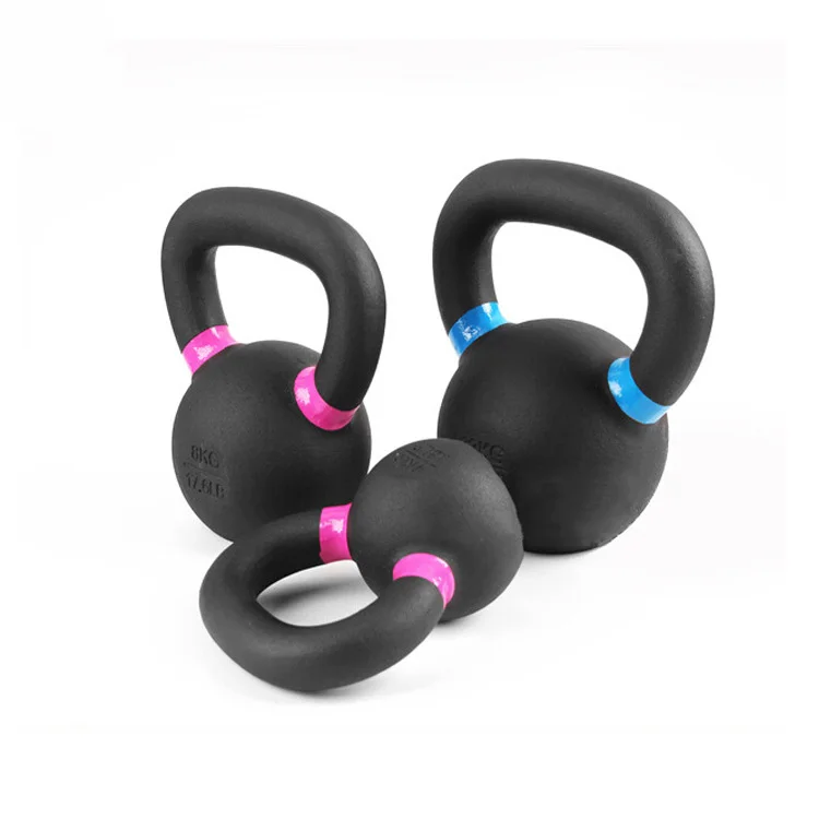 Powder Coated Cast Iron Kettlebell 4-50kg
