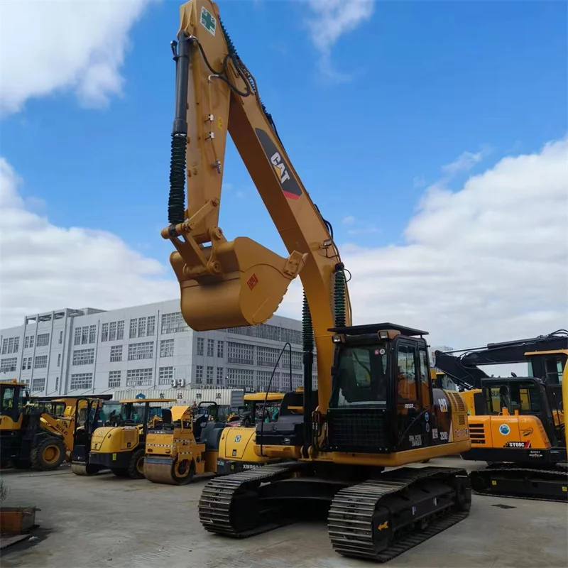 Оригинальный японский подержанный экскаватор Cat320D машина Caterpillar CAT320 20 тонн строительное тяжелое оборудование для