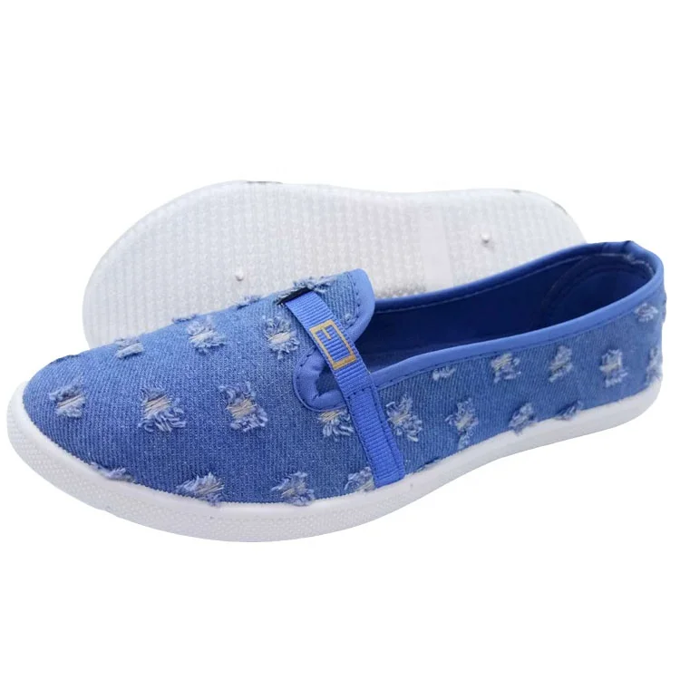 2024 Customizable Ladies Canvas Espadrilles Comfortable High Sneakers Women Anti-Slip Fashioned Slip-On Autumn Wholesale