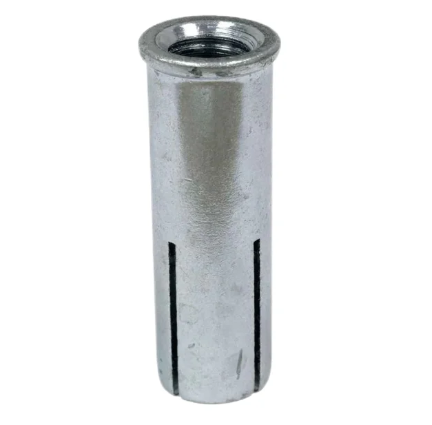 Factory Price Supply  Drop In Anchor M10 Zinc Plated Bolt With Flange Carbon Steel Fasteners Matel For House Building