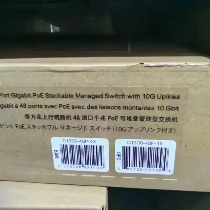 Cisco Switch C1300-48P-4X C1300 series 48 port gigabit Ethernet PoE Switch C1300-48P-4X