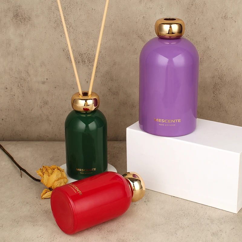 Mescente Hot Sale Air Fresh Unique 2024 Luxury Home Aroma Fragrance Private Label Reed Diffuser