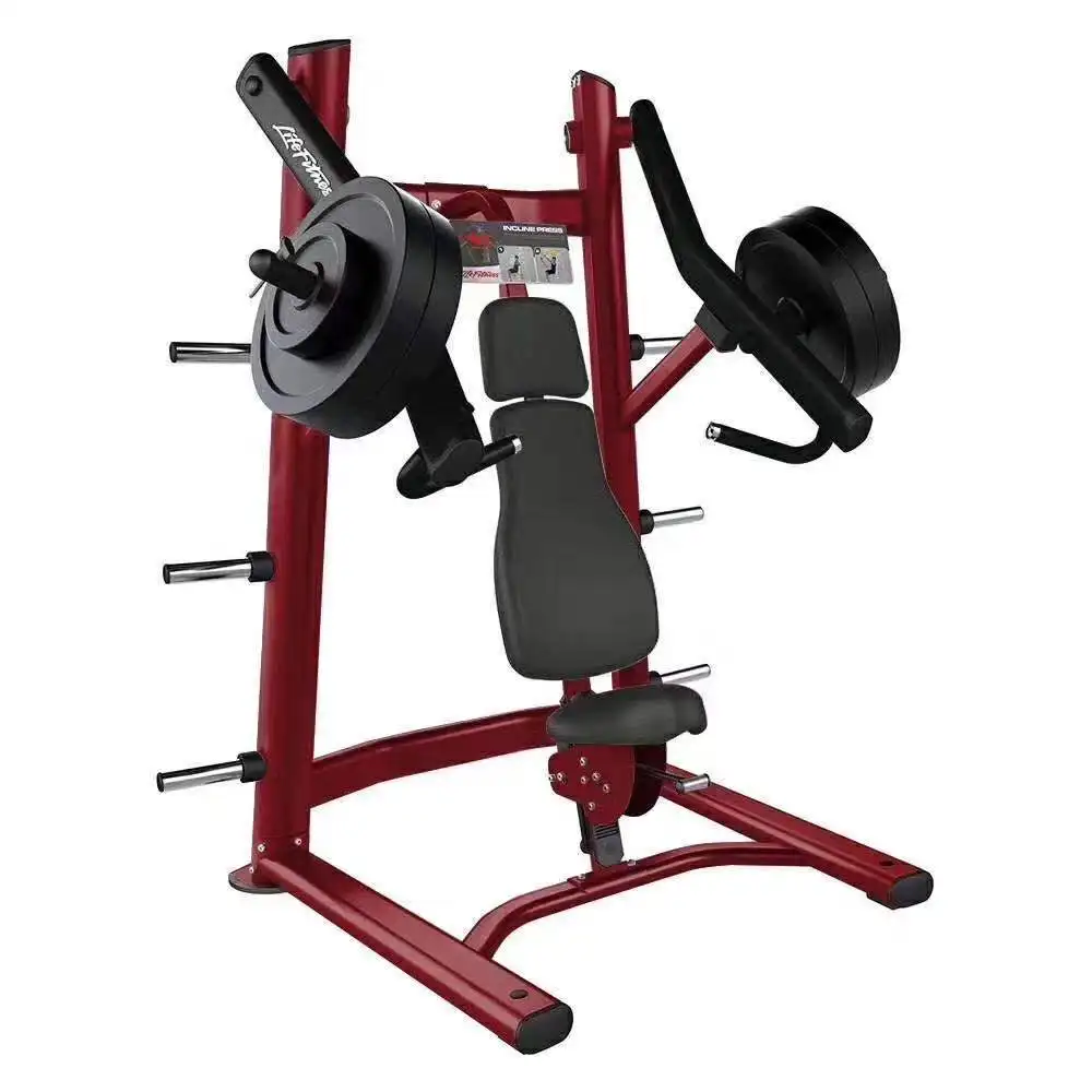 2019 Hot Hammer Strength Half Rack Free Weight Exercise Fitness Commercial Gym Equipment Iso Lateral Incline Chest Press RHS08