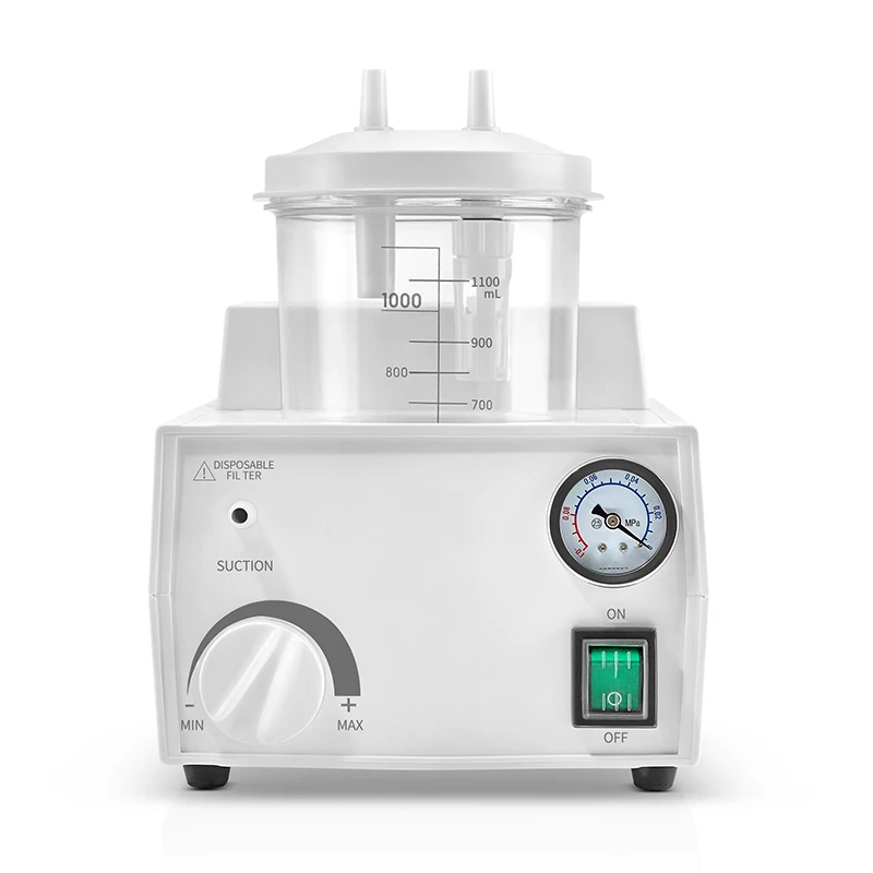 Mn-SM002  Hospital Aspirator Surgical Aspiration Pump Suction Machine with One Bottle