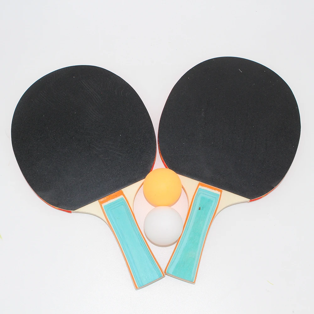 
Wholesale Customize Logo Poplar Wood Sports Toy Pingpong Racket for Training 