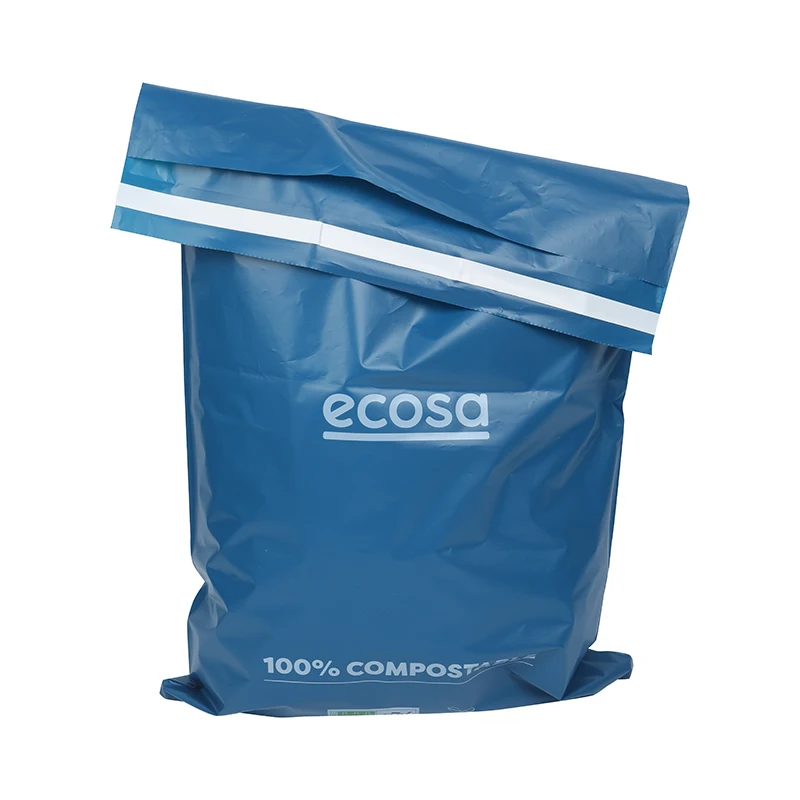 Custom Printed Logo Black Gold Poly Mailer Clothing Packaging Shipping Envelopes Plastic Courier Delivery Webshop Mailing Bag