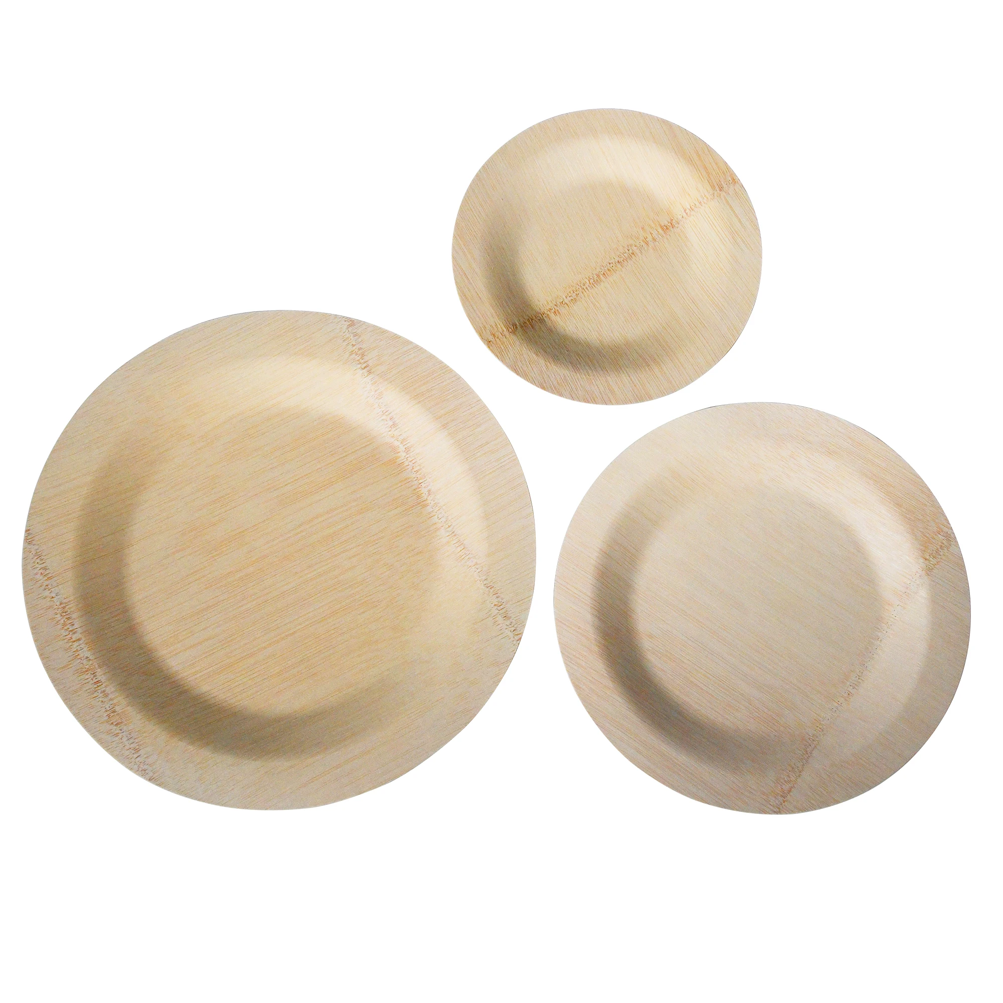 Disposable Paper Plate Sets Biodegradable Areca Palm Plates Sets Dinnerware Eco-friendly Disposable