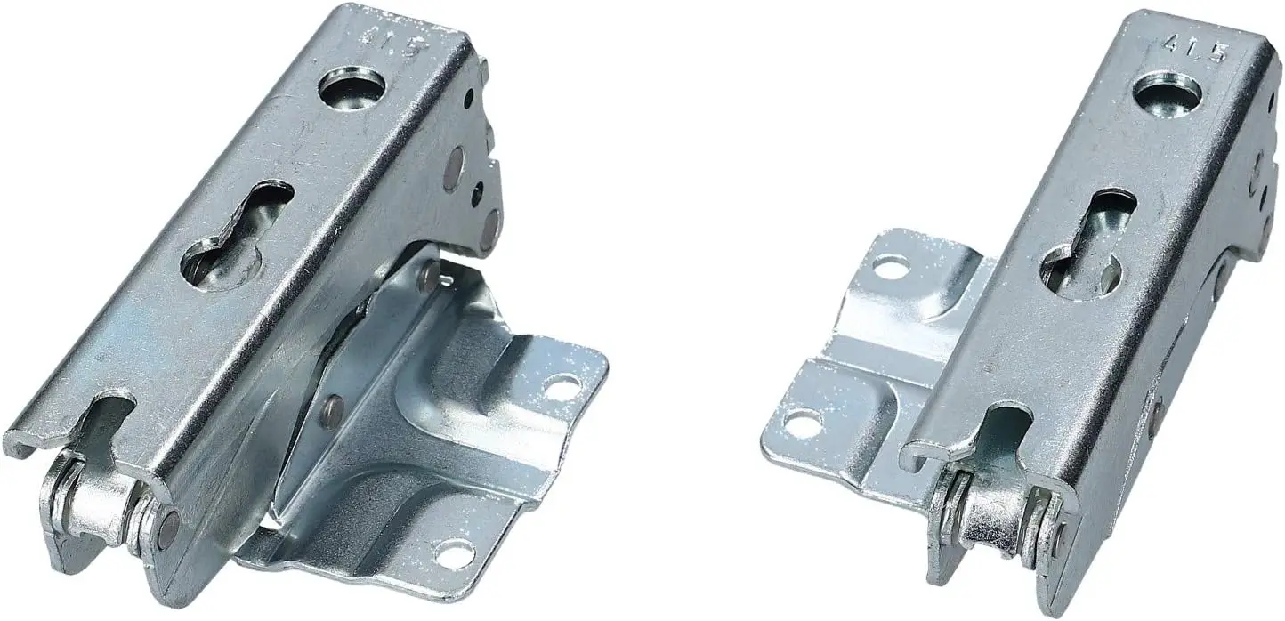 Door Hinge Suitable for Bosch / Siemens 00481147/481147 Flat Hinge Tow Hinge Compatible with Neff, Miele, Constructa, AEG