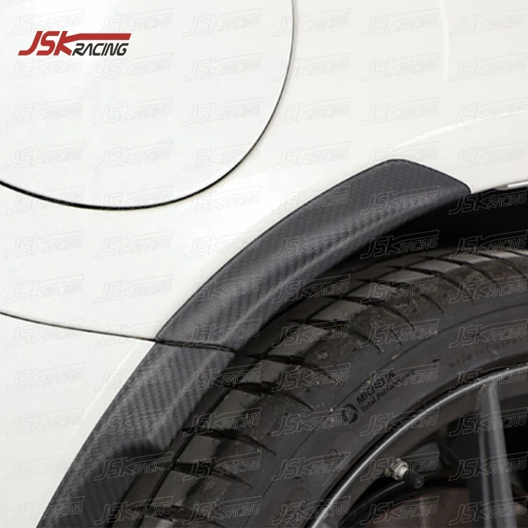 MATTE CARBON FIBER REAR WHEEL TRIM FOR 2021-2023 SUBARU BRZ