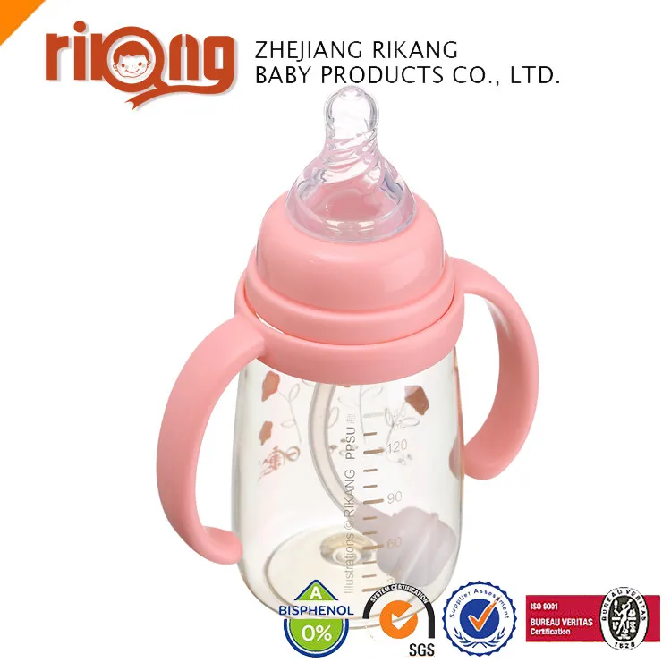 RK-3173 Wholesale Easy to Hold Baby Newborn Breastfeeding Bottles