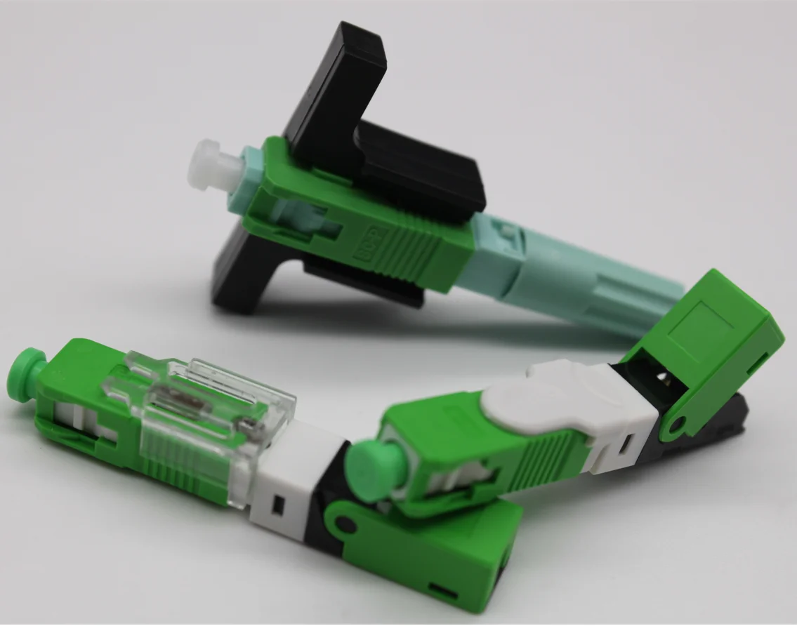 SC/APC and SC/UPC FTTH Fiber optical monomodo rapido conector optical fiber fast connector