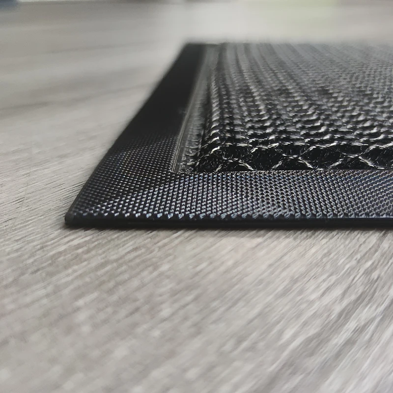 TPE Material backing Welcome Entry Elastic design entrance outdoor Door mat