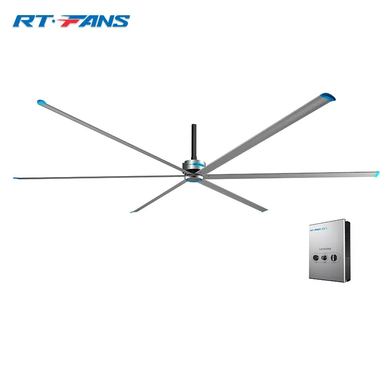 RTFANS 24 ft PMSM Factory HVLS big ceilling fan