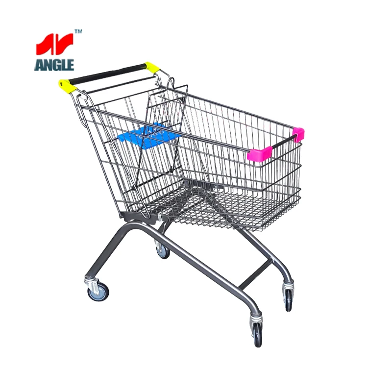 Handle Shopping Trolley Carts for Comfortable Use Supermarket
