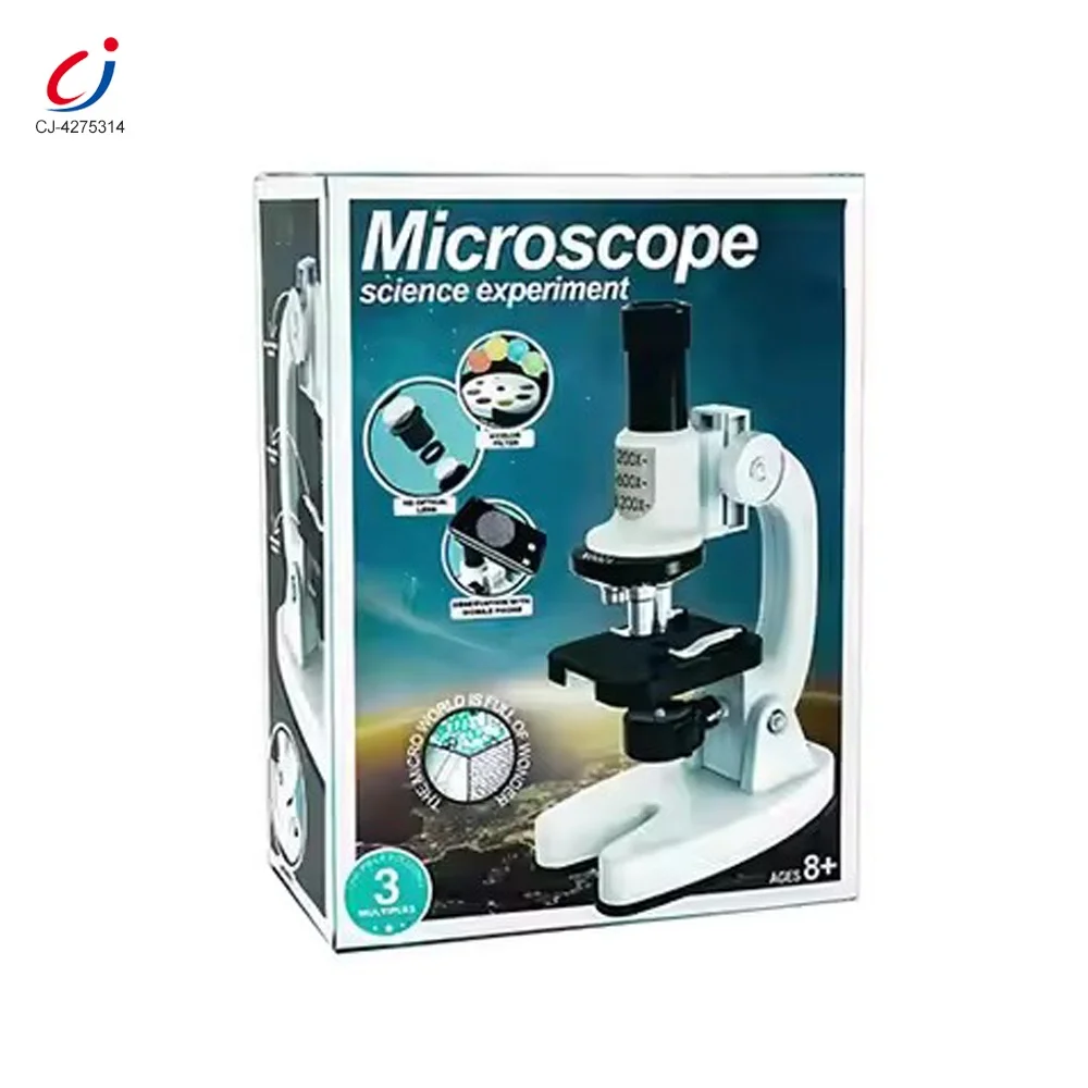 Chengji portable teaching microscope science learning toy set kids educational magnification explore child microscope biology