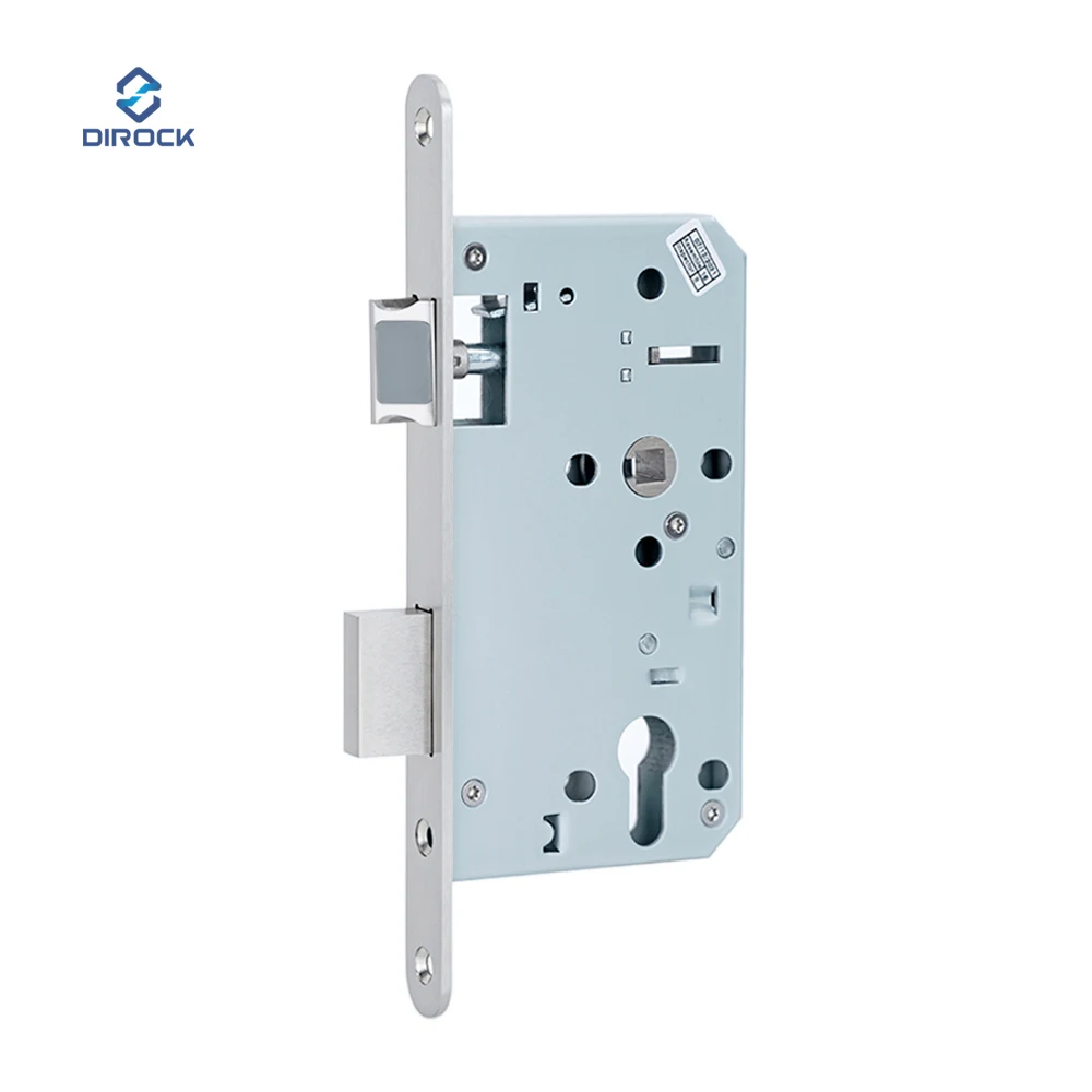 Euro Mute Mortise Lock with quiet latch bolt