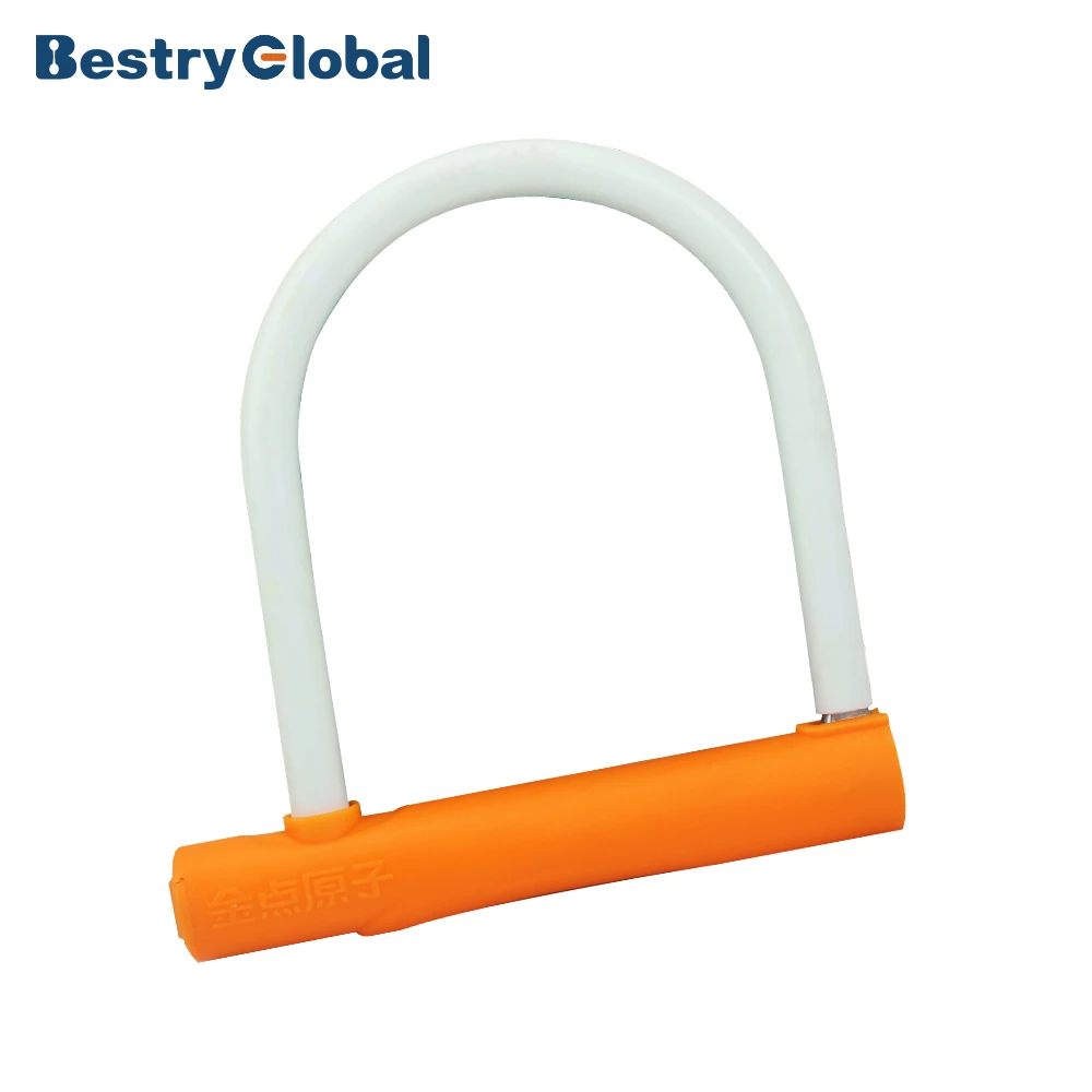 Fast Delivery Bicycle Lock Orange Lock Motorcycle Security Bike  U  safety lock