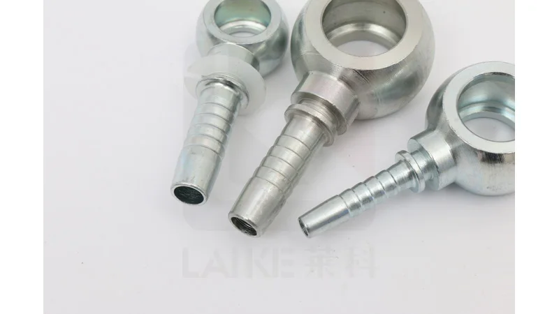 70011 Metric Banjo DIN 7642 Fitting with Bolt in Straight or 90 Elbow