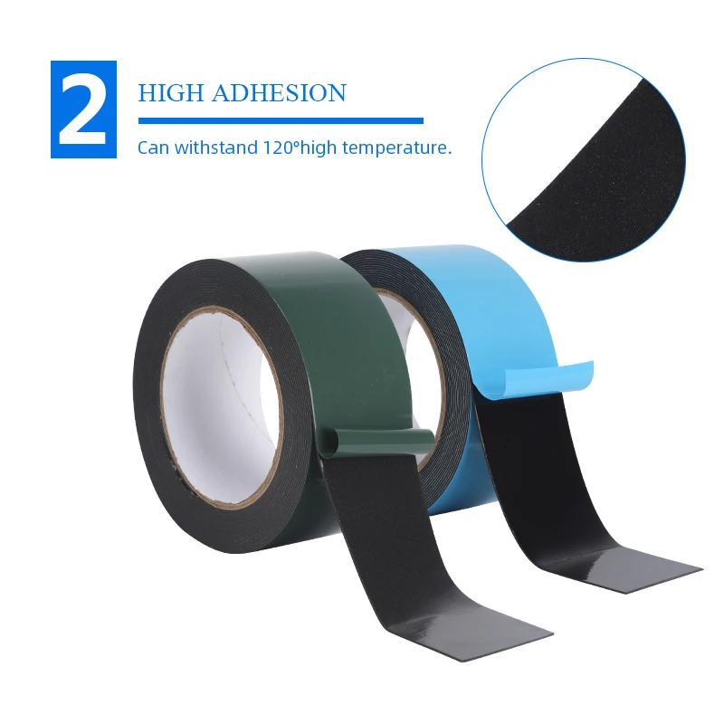heat resistant high adhesion double sided tape with EVA foam