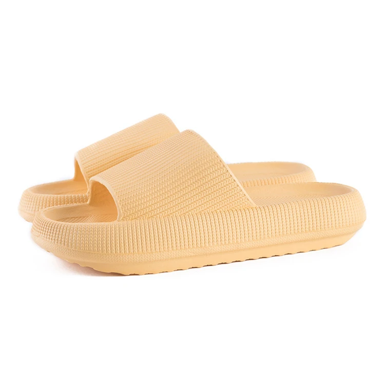 
Simple style hot-selling ladies sandals non-slip thick soles bathroom lover couple EVA summer slippers women 
