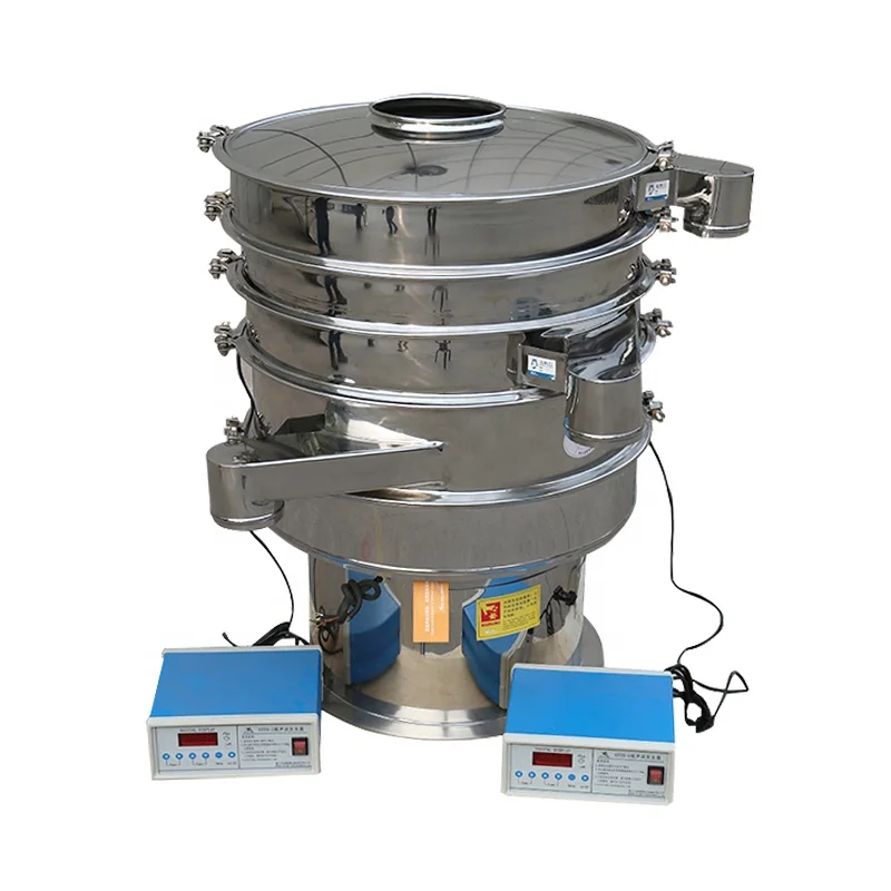Ultrasonic Vibrating sieving machine fine powder vibration separator