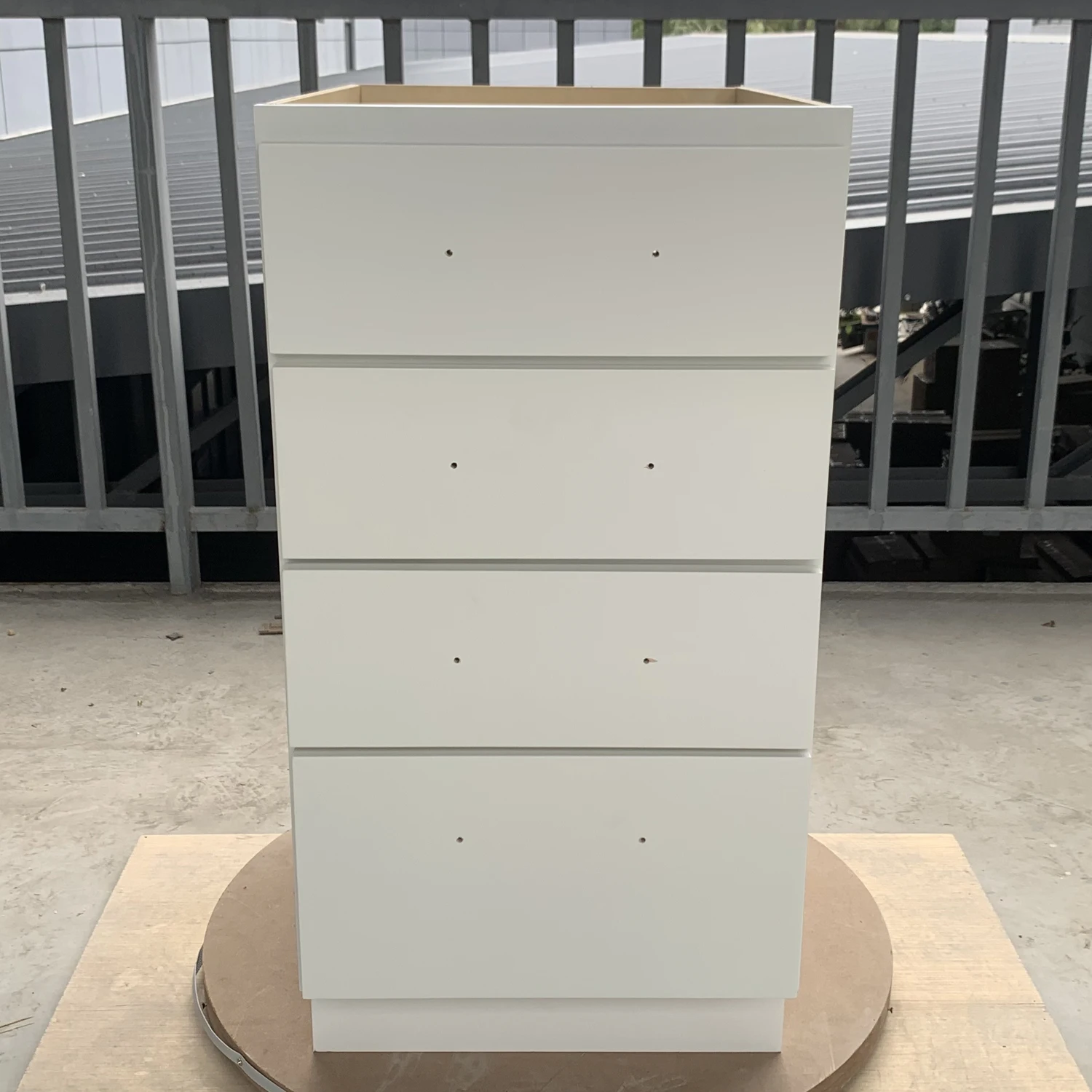 Capstone Public Area HPL wood cabinet