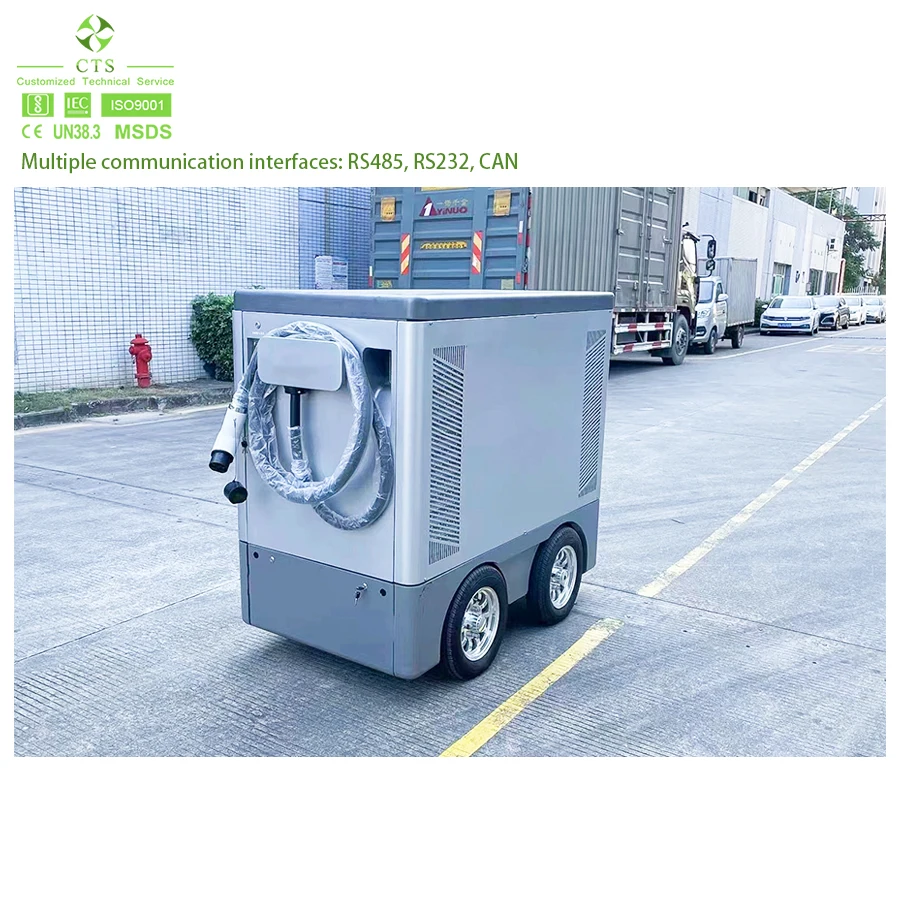 New innovations good price 30kW 40kW 60kw dc fast ev charger electric car mobile charging station ev portable  charger