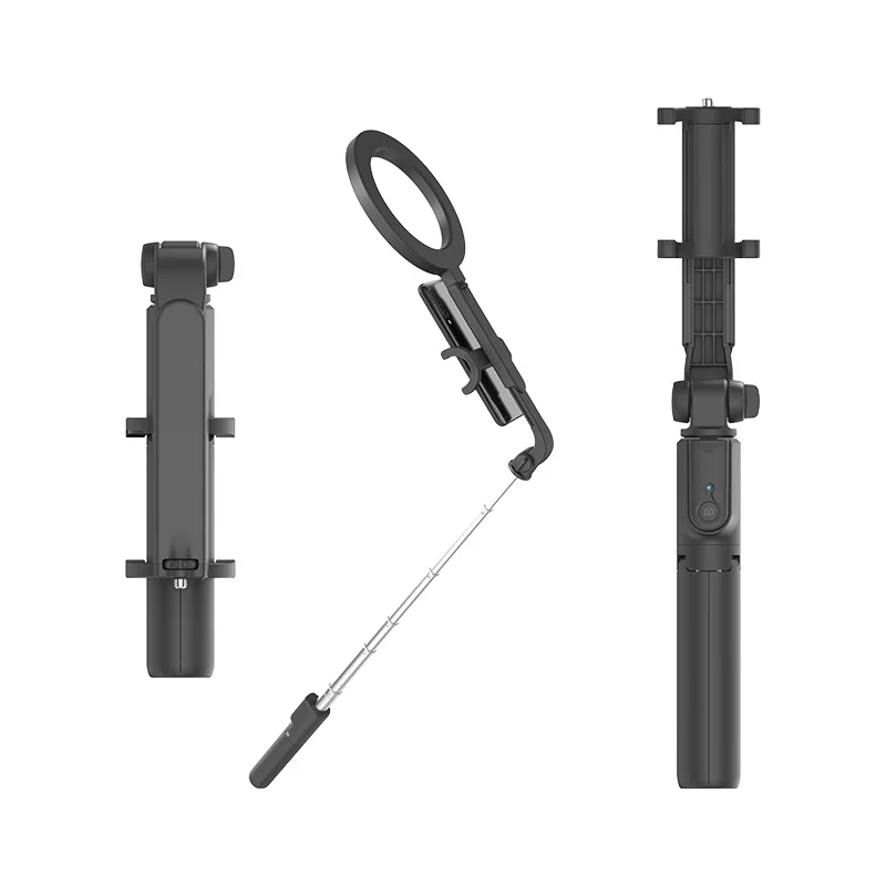 
Wholesale price selfie stick bluetooth universal 1/4 threaded aluminum alloy 770mm phone tripod 