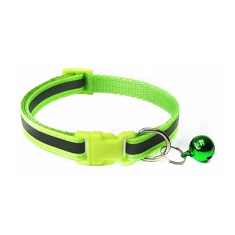 Pet products light-reflecting dog collar cat collar Available in 12 Colors