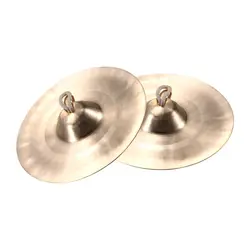 Wholesale Kids Musical Instruments Metal Crafts 28cm Cymbal Arborea Finger Cymbals For Sale
