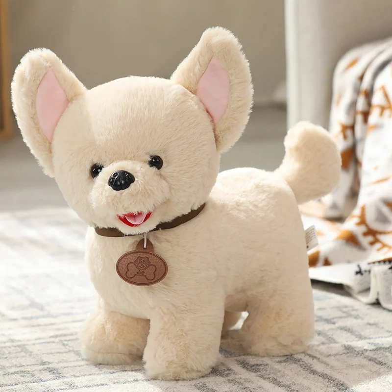 factory direct popular lovely stuffed&plush dogs Husky Corgi Shiba Poodle Teddy Bichon Toys