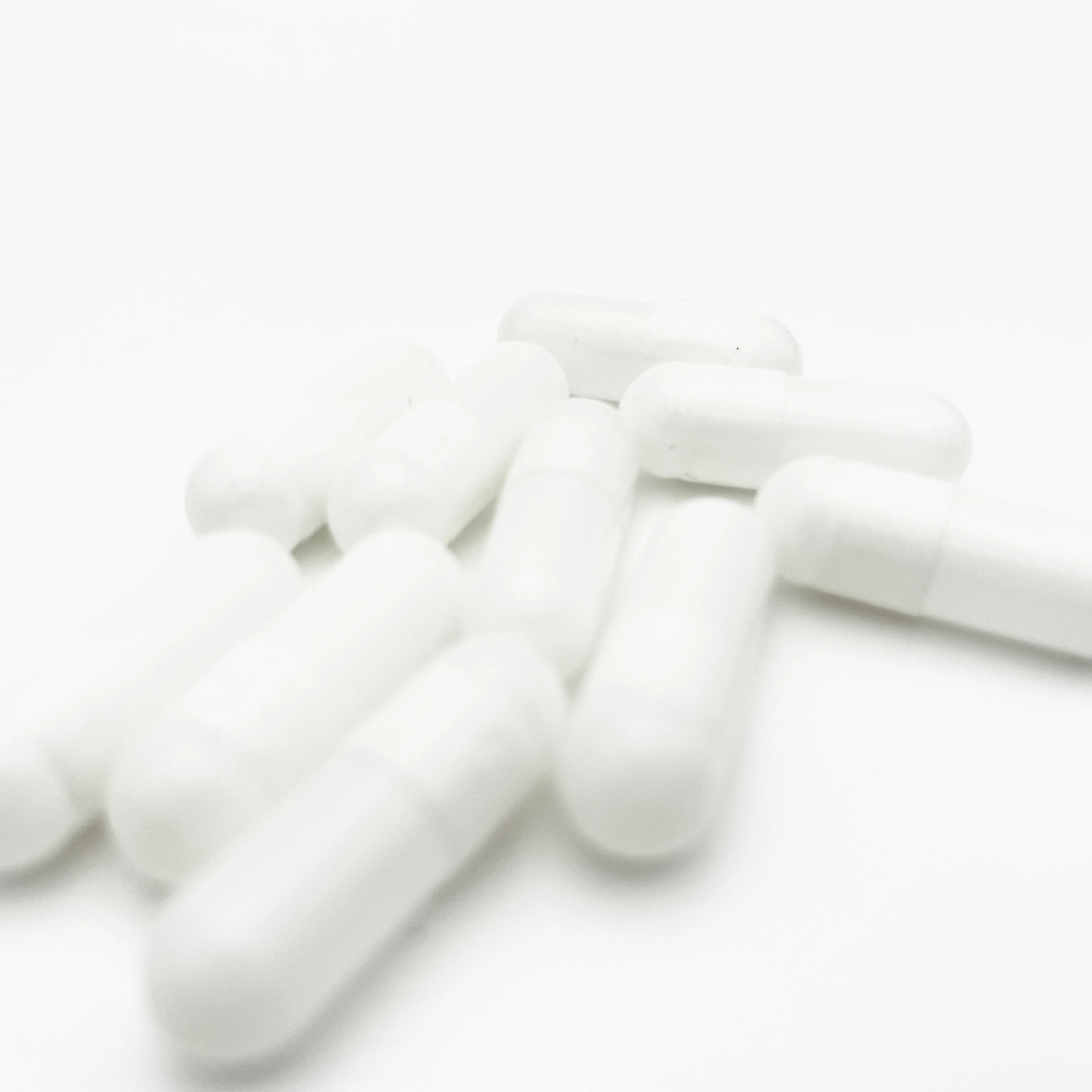 White empty capsule empty gelatin capsule clear transparent